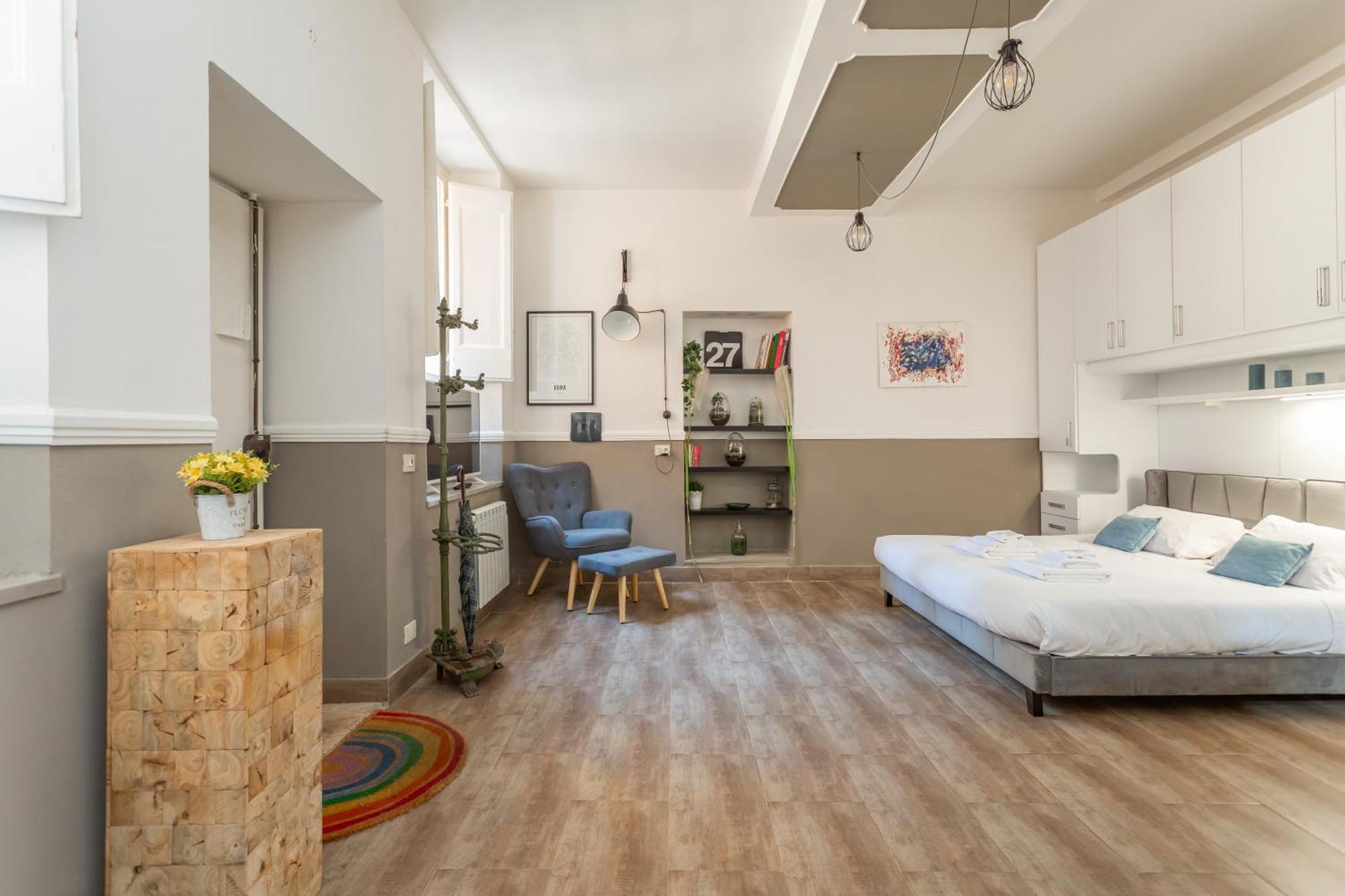 Charm Near Piazza Navona - Cozy Loft For 2 Apartment Rom