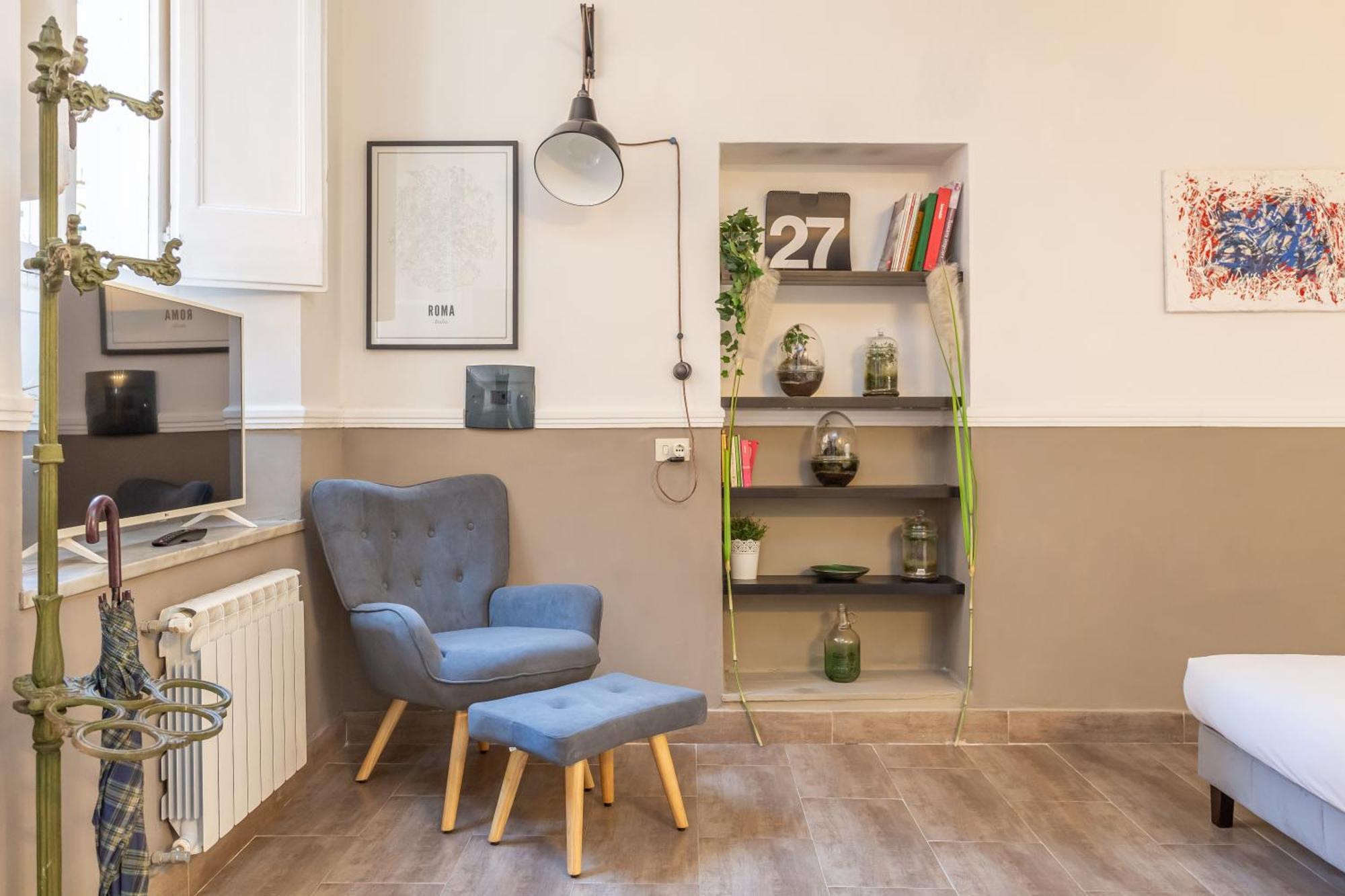 Charm Near Piazza Navona - Cozy Loft For 2 Apartment Rom